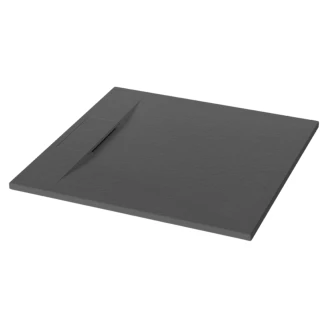 Dusjkar <strong>Monviero</strong>  90x90 cm Svart Matt
