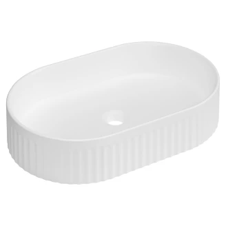 Servant <strong>Relief</strong>  Oval Hvit Blank 50 cm