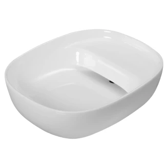 Servant <strong>Airis</strong>  Rektangulær Hvit Blank 46 cm