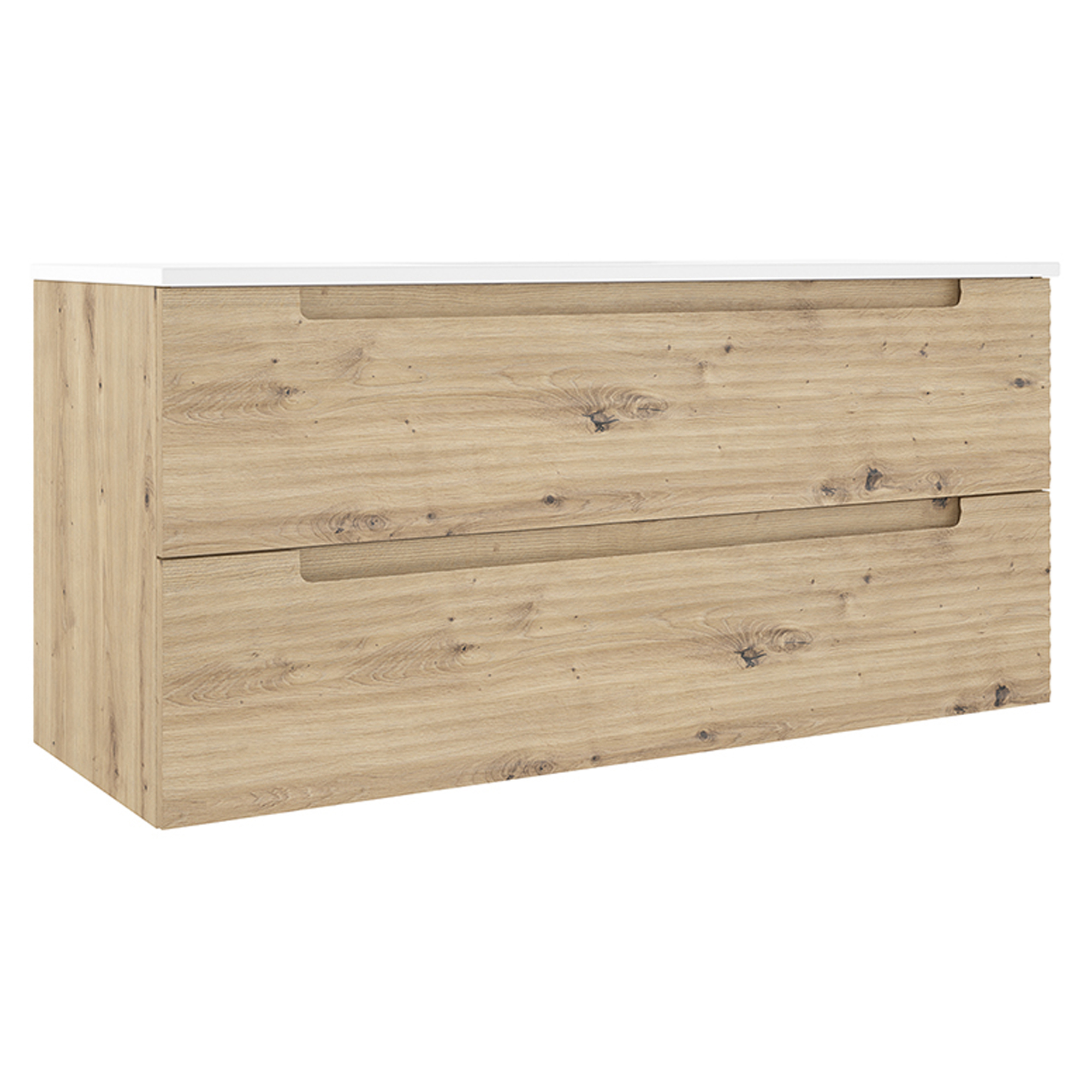 Servantskap Ramos Eik Matt 120 cm med Servant