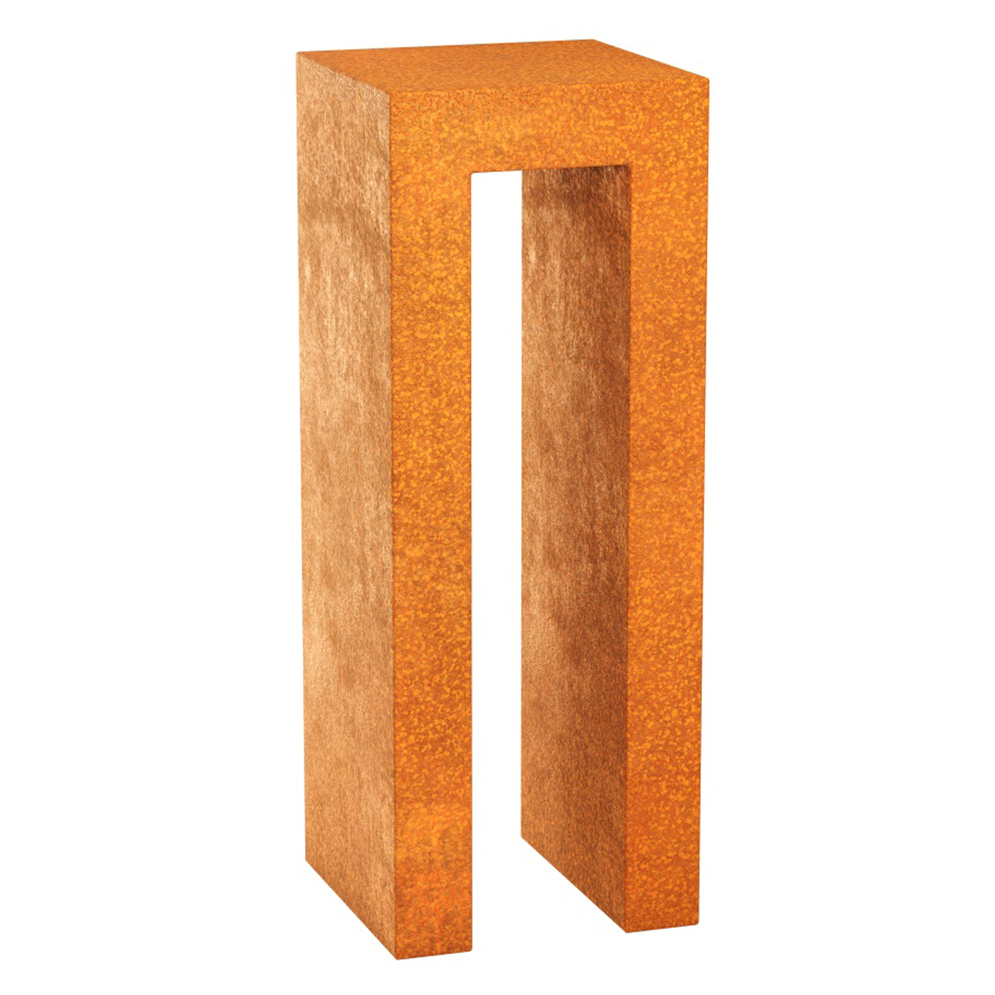 Cortena Hagepidestall Hierro Cortenstål 45x45x120 cm