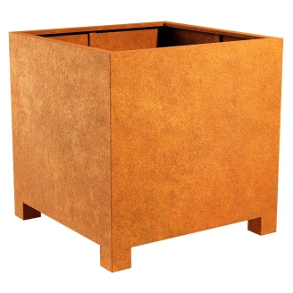 Cortena Plantekasse PATA Cortenstål 100x100x80 cm