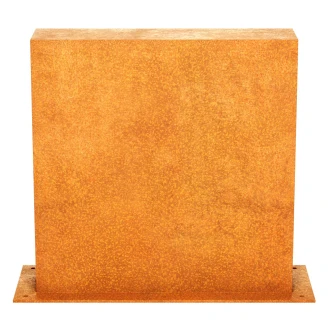 Cortena Skjerm <strong>Espada</strong>  Cortenstål 60x15x60 cm