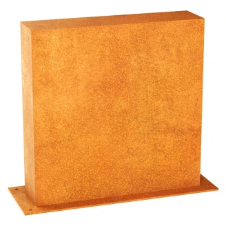 Cortena Skjerm <strong>Muro</strong>  Cortenstål 60x15x60 cm