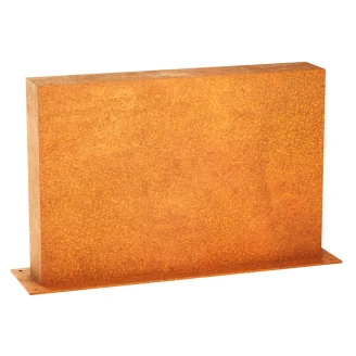 Cortena Skjerm <strong>Muro</strong>  Cortenstål 90x15x60 cm