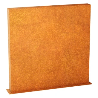 Cortena Skjerm <strong>Muro</strong>  Cortenstål 150x15x150 cm