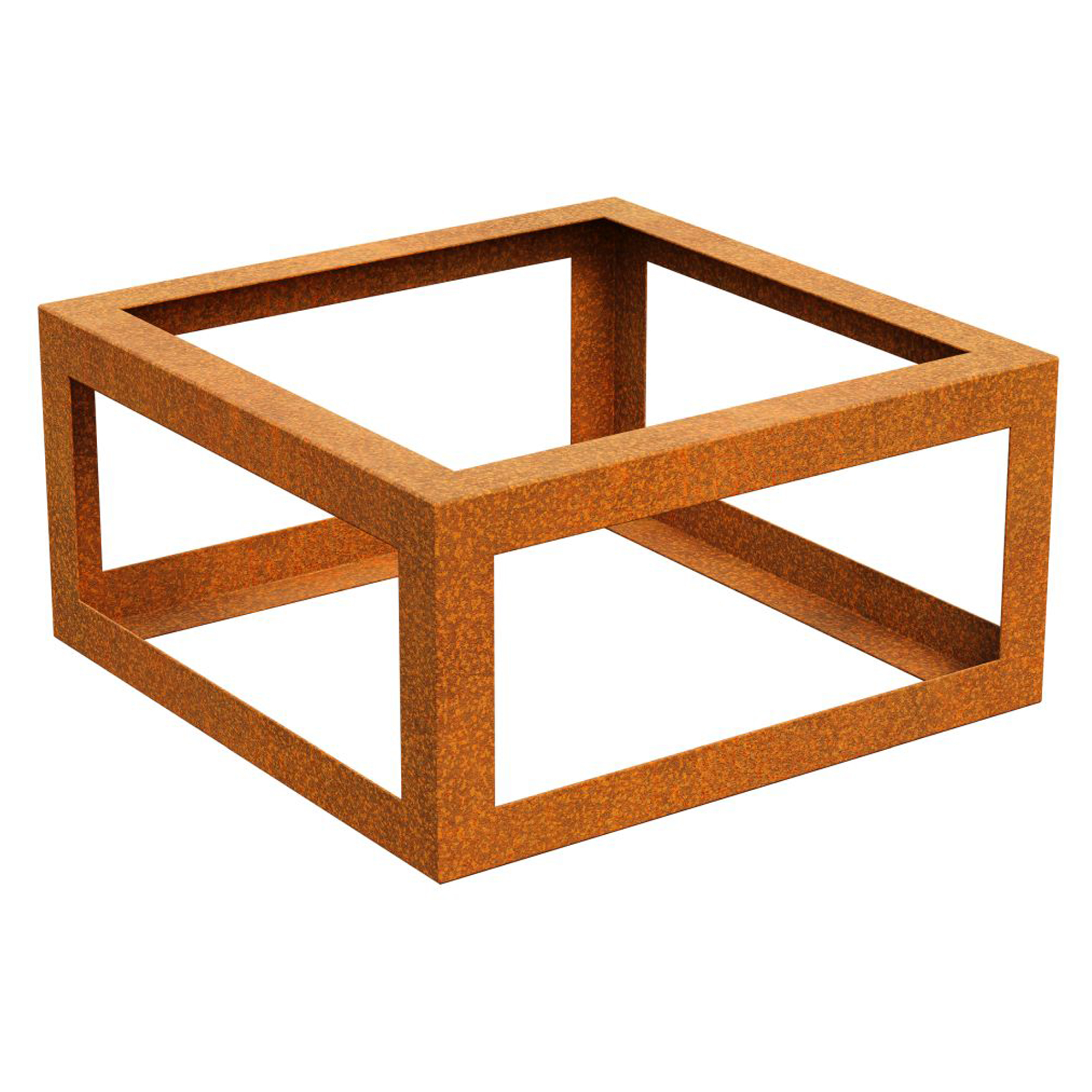 Cortena Plantingsramme Paquete Cortenstål 60x60x30 cm
