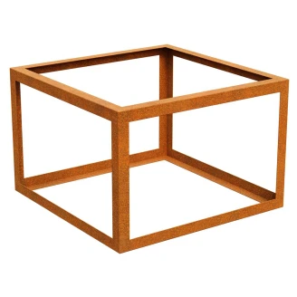 Cortena Plantingsramme <strong>Paquete</strong>  Cortenstål 90x90x60 cm