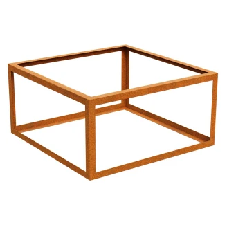 Cortena Plantingsramme <strong>Paquete</strong>  Cortenstål 120x120x60 cm