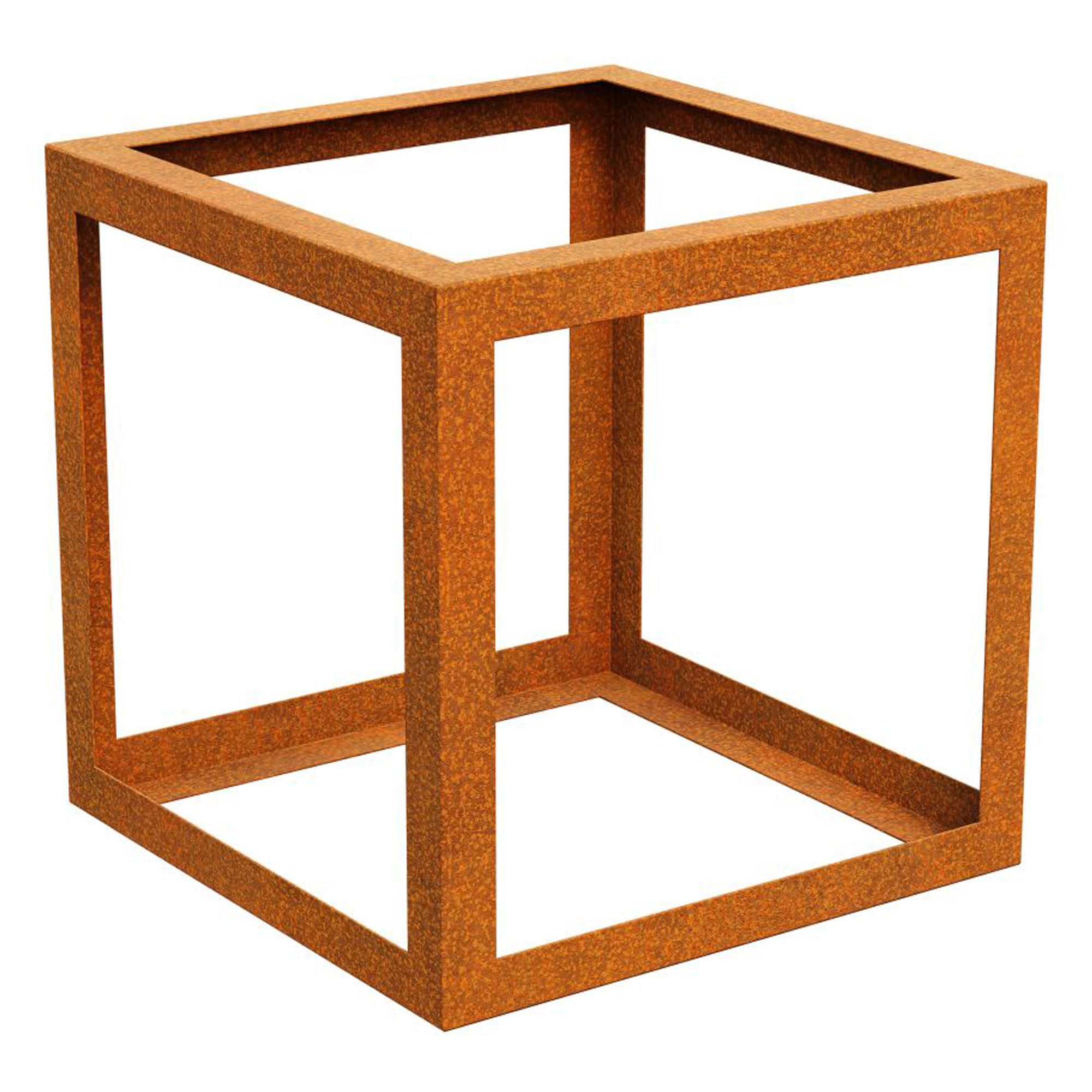 Cortena Plantingsramme Paquete Cortenstål 60x60x60 cm