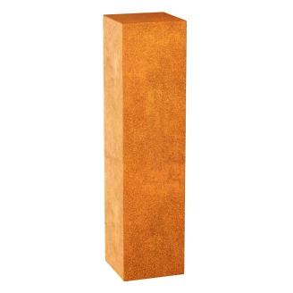 Cortena Hagepidestall <strong>Simple Corten</strong> stål 30x30x120 cm