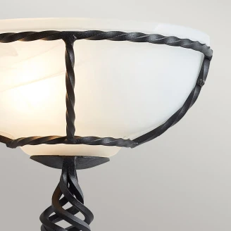 Elstead Vegglampe Pembroke Svart