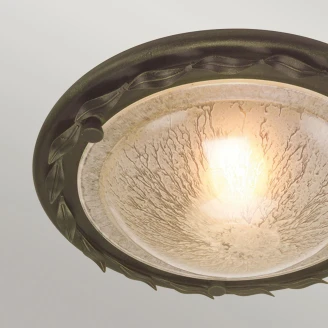 Elstead Taklampe Olivia Svartgull, Elfenben