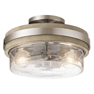 Kichler Taklampe <strong>Grand Bank</strong>  Antikkgrå