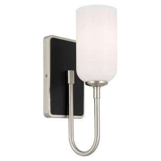Kichler Vegglampe <strong>Solia</strong>  Krom, Svart