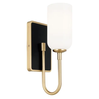 Kichler Vegglampe <strong>Solia</strong>  Gull, Svart