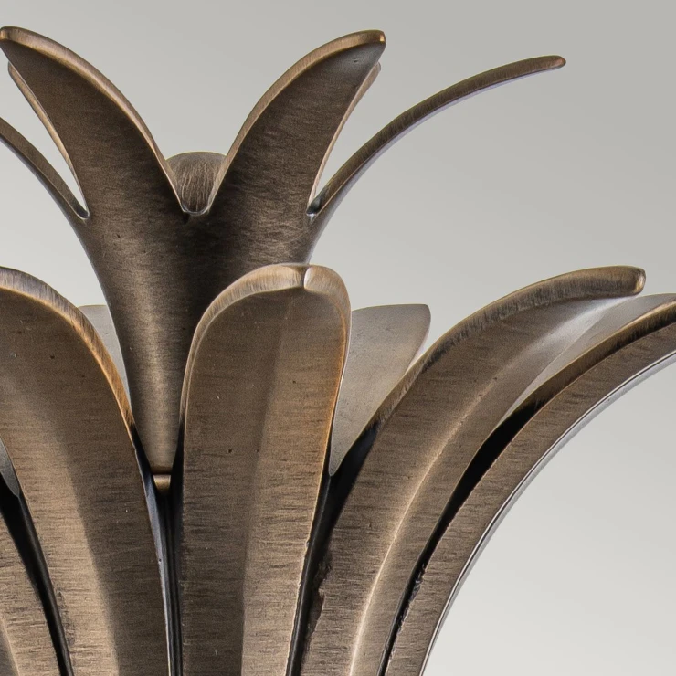 Hinkley Vegglampe M Plantation Bronse
