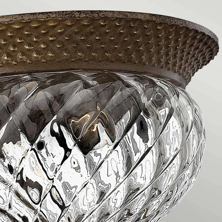 Hinkley Taklampe Duo Plantation Bronse