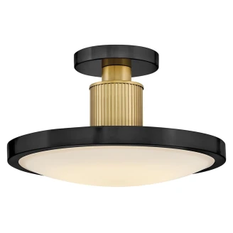 Hinkley Taklampe <strong>Kieran</strong>  Svart, Messing