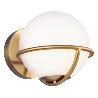 Feiss Vegglampe Apollo Messing