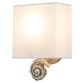 Flambeau Vegglampe S <strong>Swirl</strong>  Benhvit