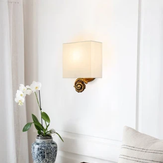 Flambeau Vegglampe S <strong>Swirl</strong>  Gull