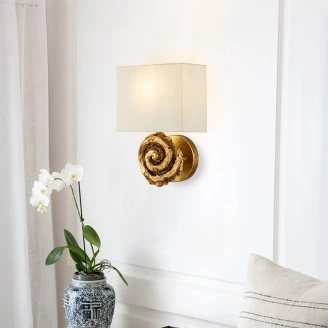 Flambeau Vegglampe M <strong>Swirl</strong>  Gull