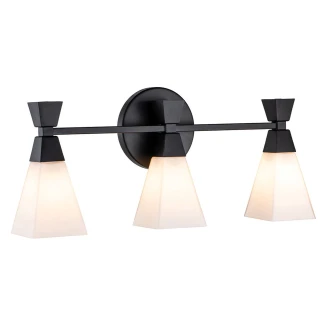 Elstead Vegglampe Trio <strong>Bowtie</strong>  Svart
