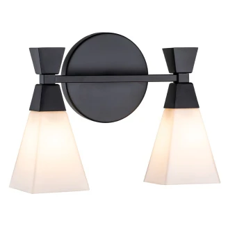 Elstead Vegglampe Duo <strong>Bowtie</strong>  Svart