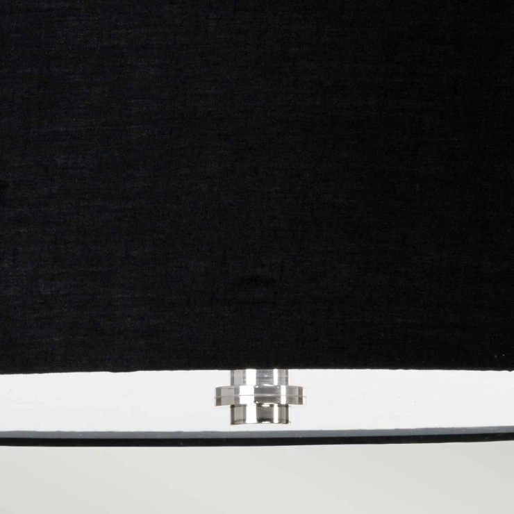 Elstead Taklampe Falmouth Krom, Svart