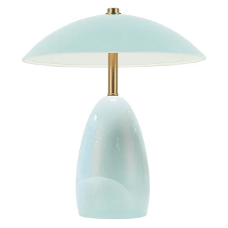 Alora Mood Bordlampe S <strong>Poppy</strong>  Lyseblå