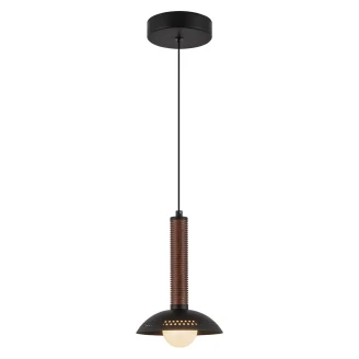 Alora Mood Pendellampe Arden Svart, Valnøtt