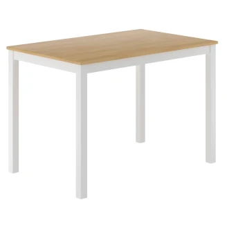 Spisebord <strong>Albion</strong>  Tre, Hvit 110x70 cm