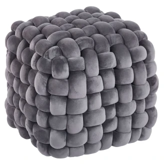 Siddepuf <strong>Joa</strong>  Grå 43x43 cm