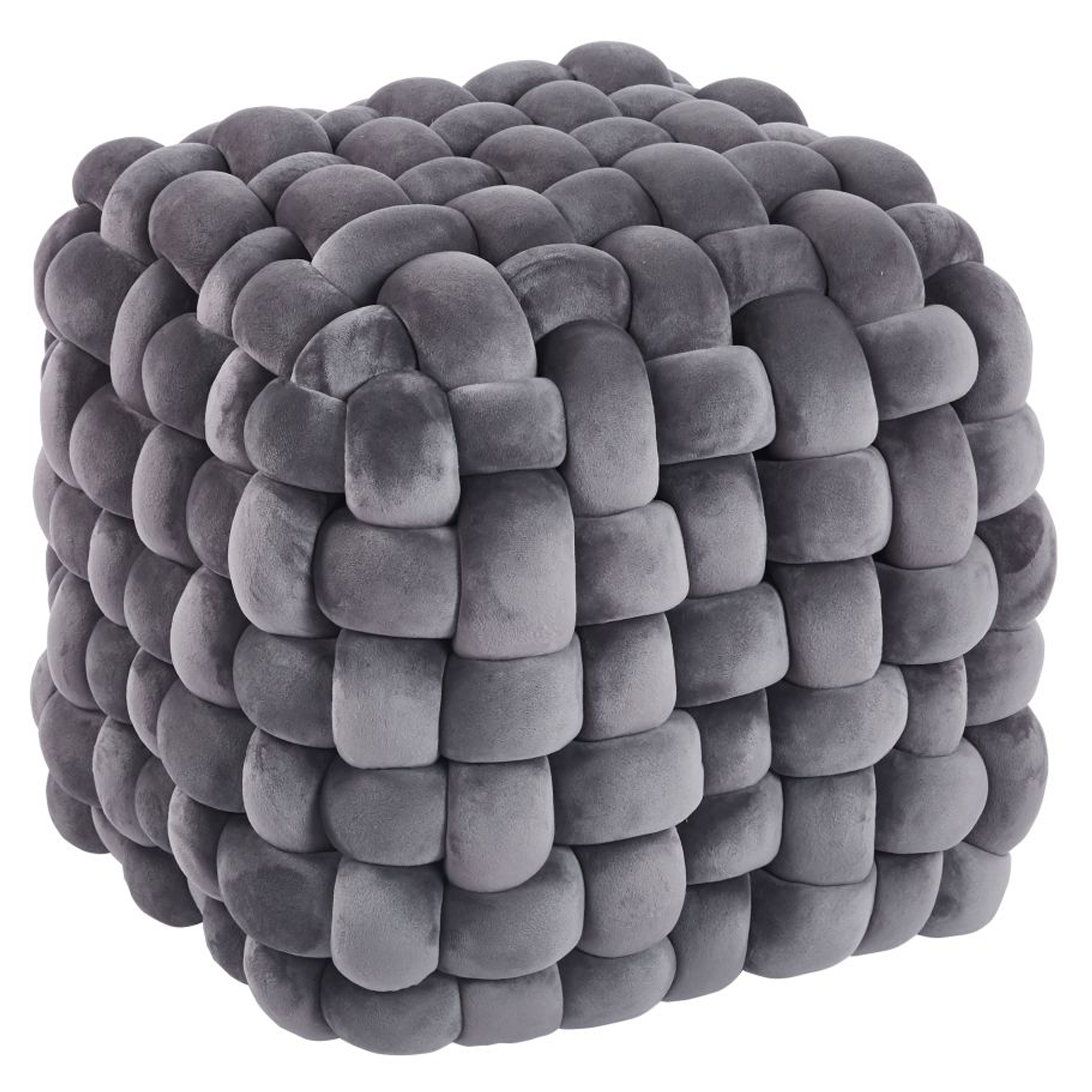 Siddepuf Joa Grå 43x43 cm