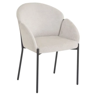 Stol med Armlæn <strong>Virtitia</strong>  Beige