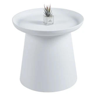 Sofabord <strong>Marcolux</strong>  Hvid Ø50 cm