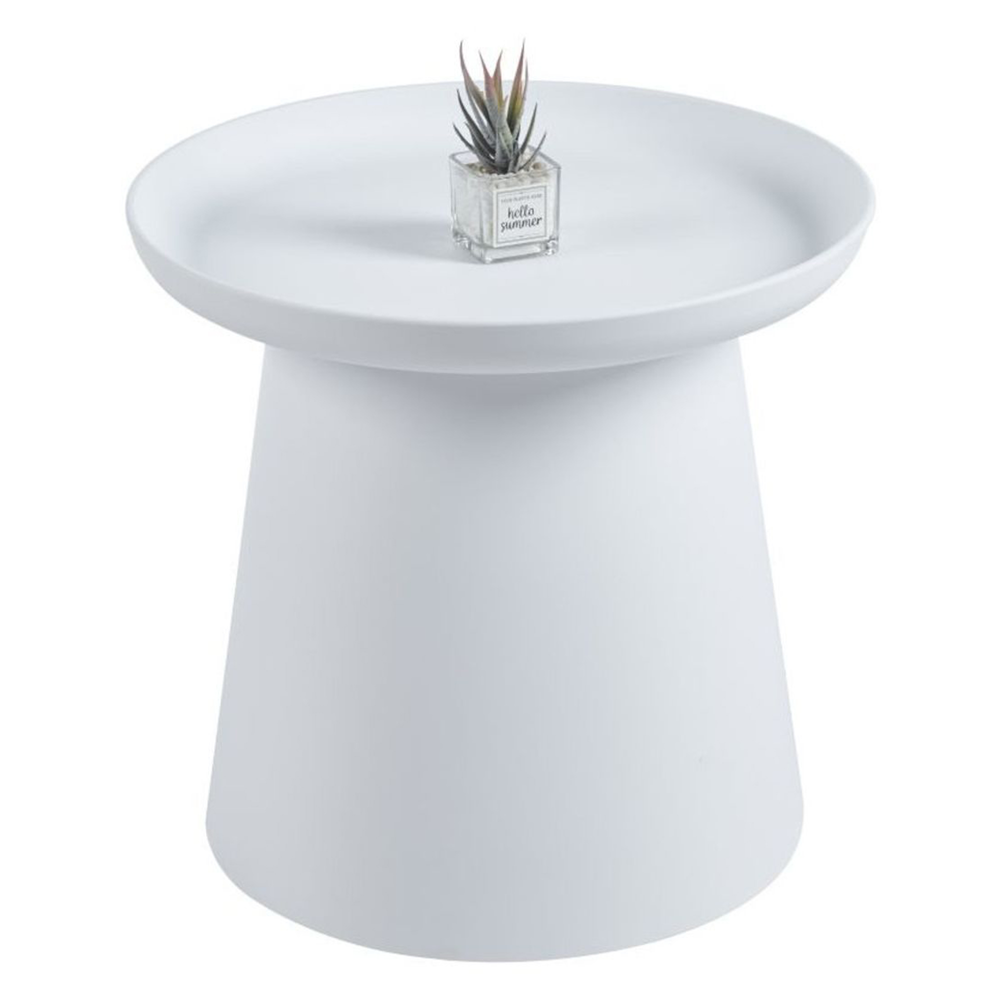 Sofabord Marcolux Hvid Ø50 cm