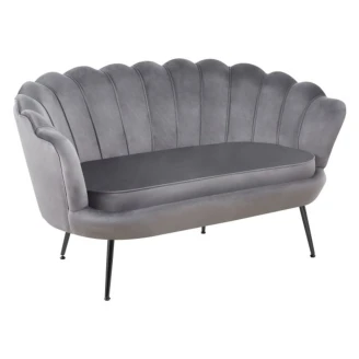 Sofa med Ben Svart <strong>Hightlands</strong>  Grå