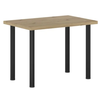 Spisebord med Svarte Ben <strong>Latio</strong>  Artisan Eik 101x67 cm