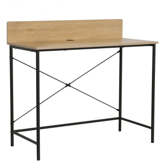Skrivebord <strong>Folivory</strong>  Tre, Svart 100x50 cm