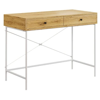 Skrivebord med Skuffer <strong>Ignite</strong>  Tre, Hvit 100x48 cm