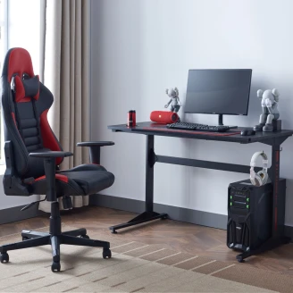 Gamingbord <strong>Vector</strong>  Svart 120x60 cm