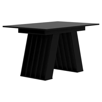 Spisebord <strong>Brixton</strong>  Svart 120-160x80 cm