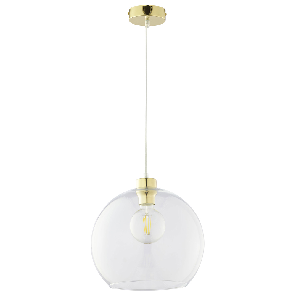 Hengelampe Flamma Transparent Blank, Gull