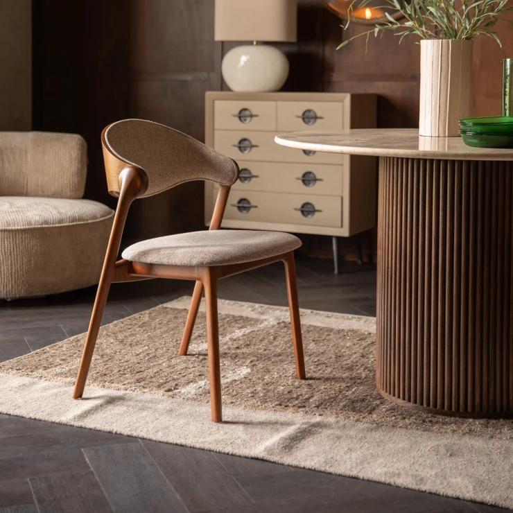 Dutchbone Stol Babington Beige