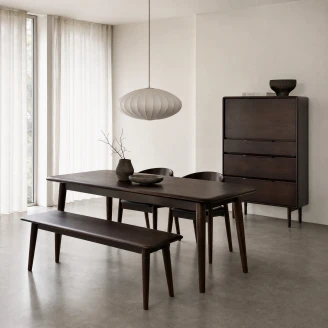 Dutchbone Spisebord <strong>Elroy</strong>  Brun 180x80 cm