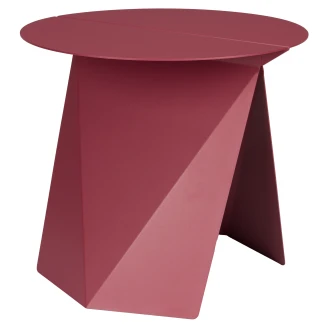 Zuiver Sidebord <strong>Foldy</strong>  Rød, Burgunder 45x46 cm