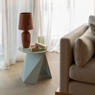 Zuiver Sidebord <strong>Foldy</strong>  Beige 45x46 cm