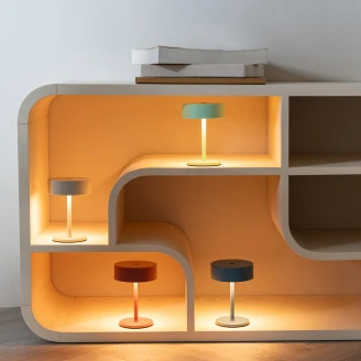 Zuiver Bordlampe <strong>Mini Ny</strong>  Rød